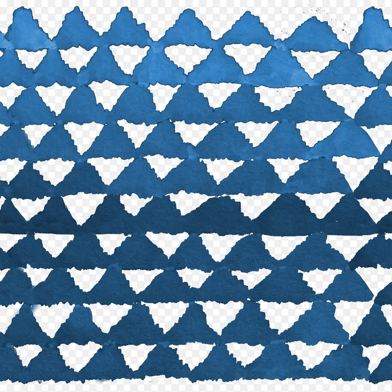 蓝色水彩三角形底纹