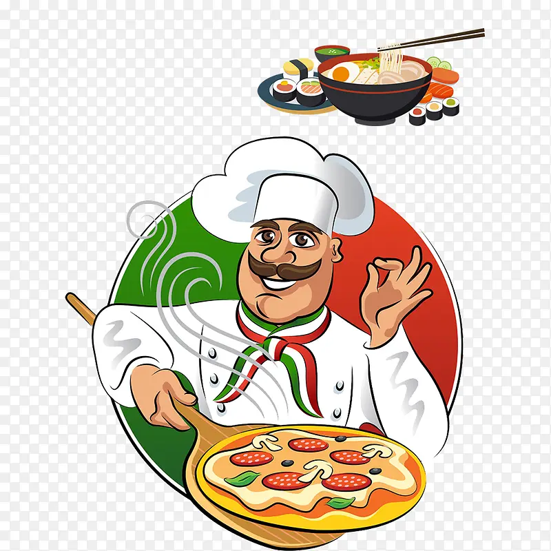 厨师披萨
