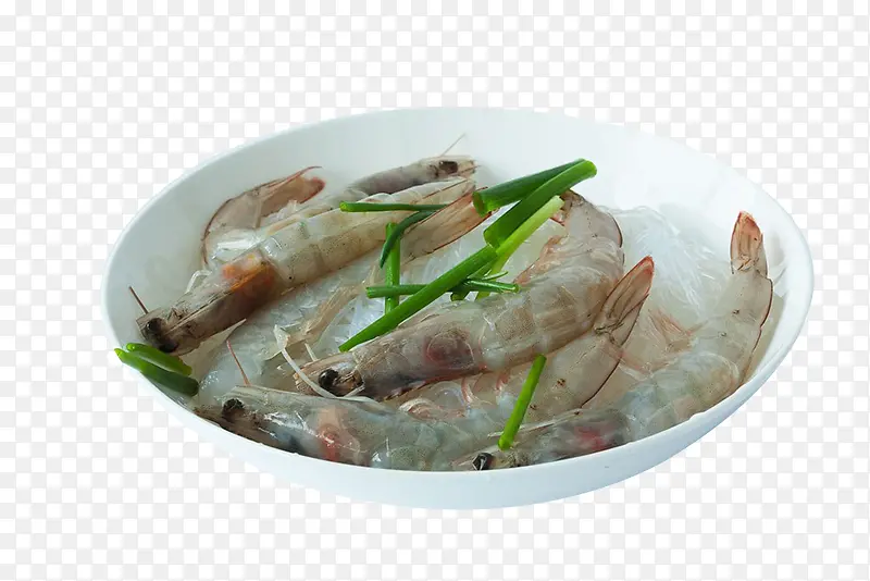 清蒸虾食材