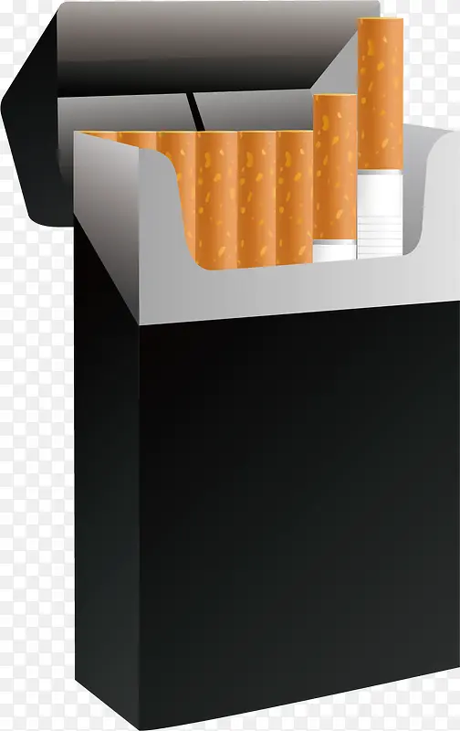 烟盒png矢量素材