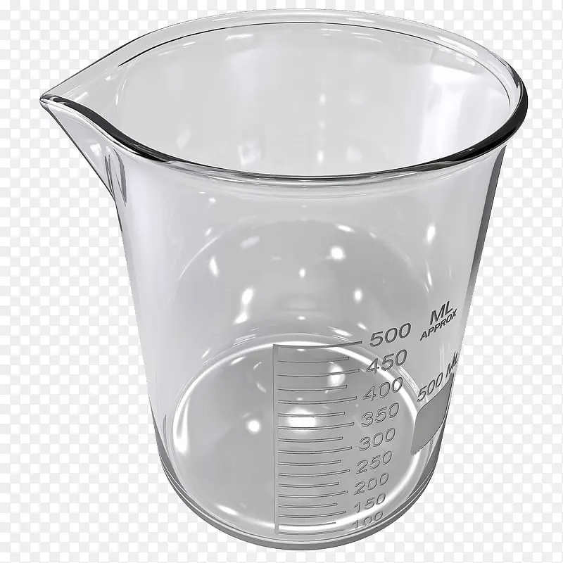 透明玻璃实验器材实验杯