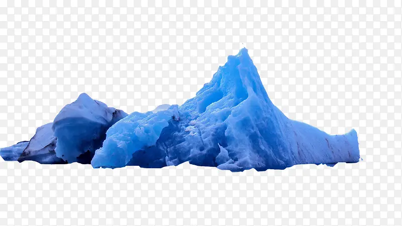蓝色冰川