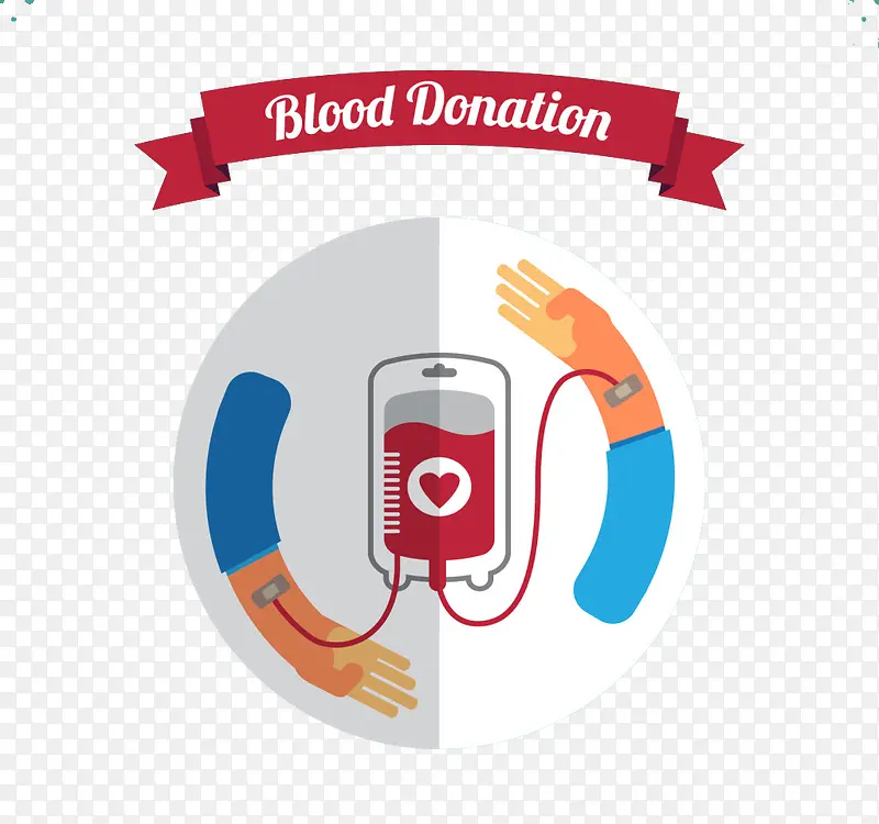献血图标创意设计