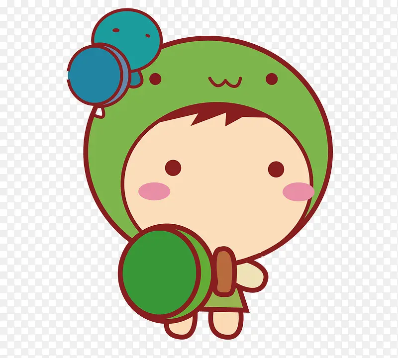 绿色 卡通小人PNG图片素材下载_图片编号9696340-PNG素材网