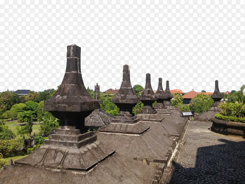 巴厘岛布撒基寺景色