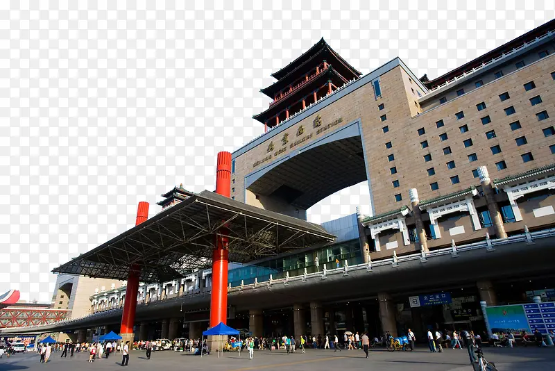 北京西客站火车站