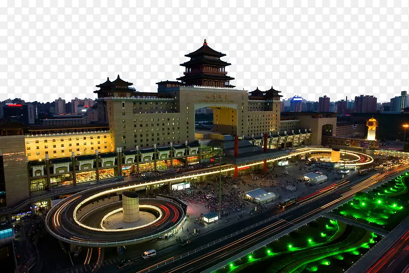 北京西客站火车站
