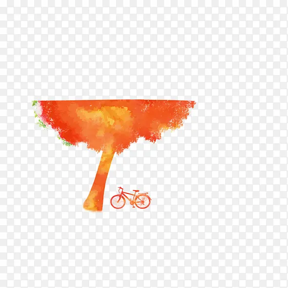 树木自行车
