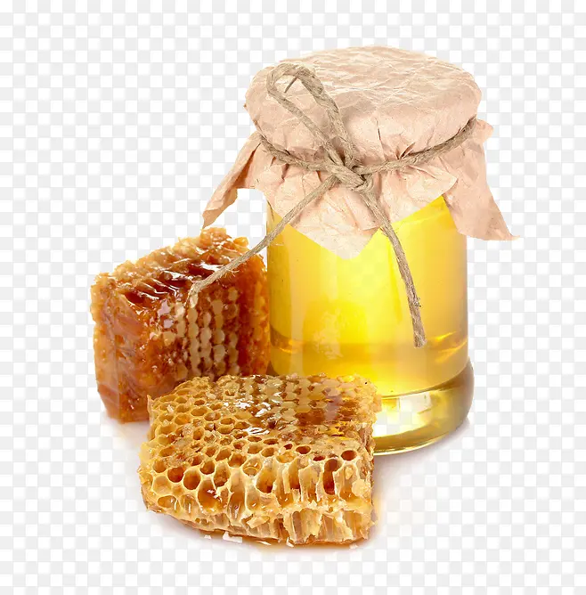 玻璃罐里的蜂蜜