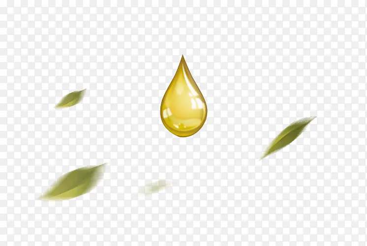 橄榄油滴素材