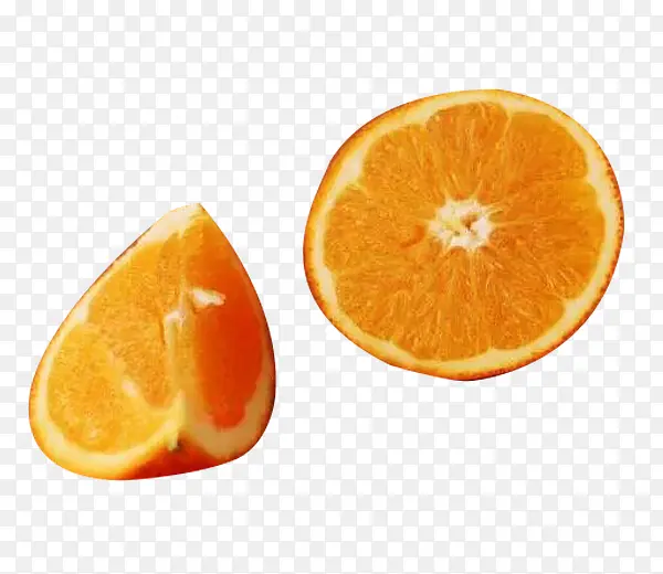 分开的柳橙图片素材