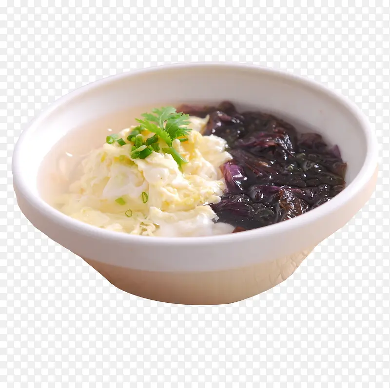 产品实物美食紫菜蛋汤