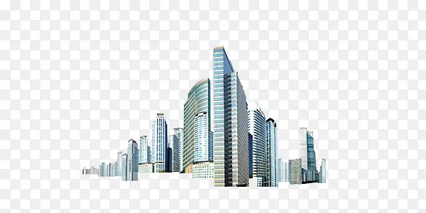 现代商业城市高楼