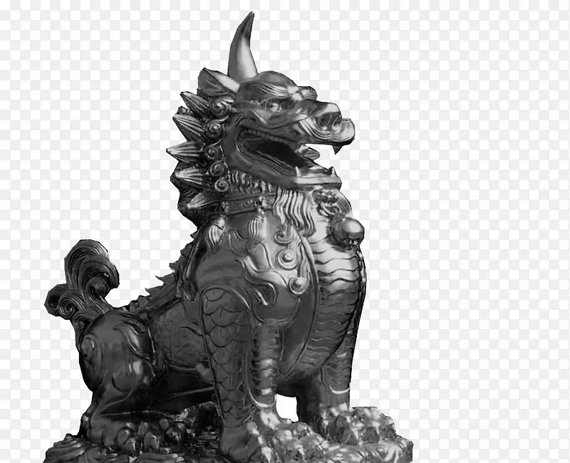 实拍山海经古代神兽獬豸PNG图片素材下载_图片编号9717920-PNG素材网