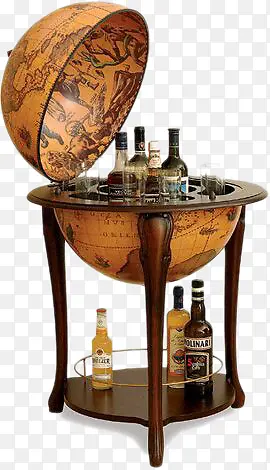 地球仪酒桌