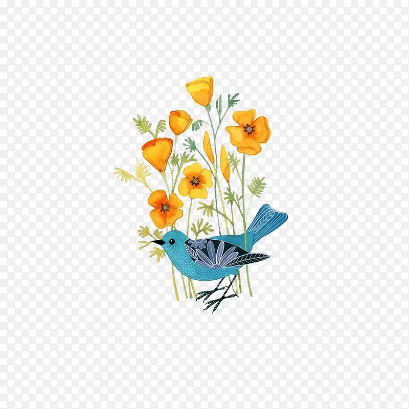手绘插画