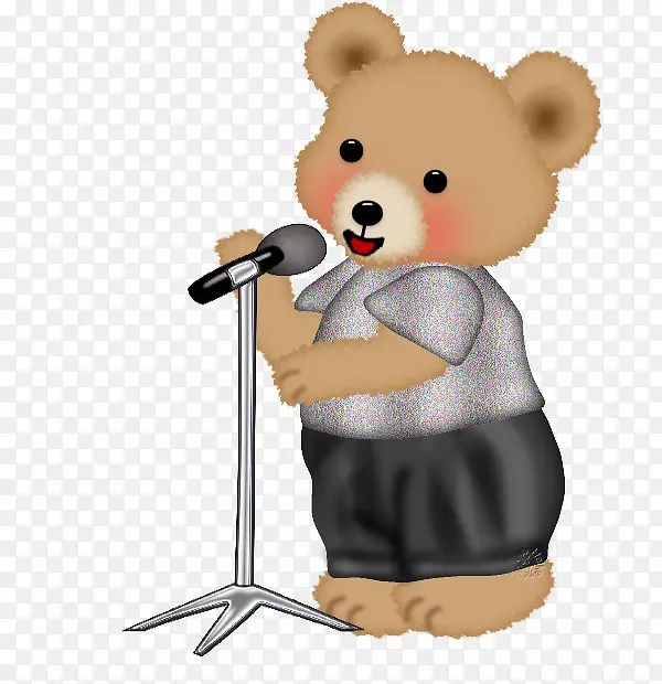 唱歌的小熊