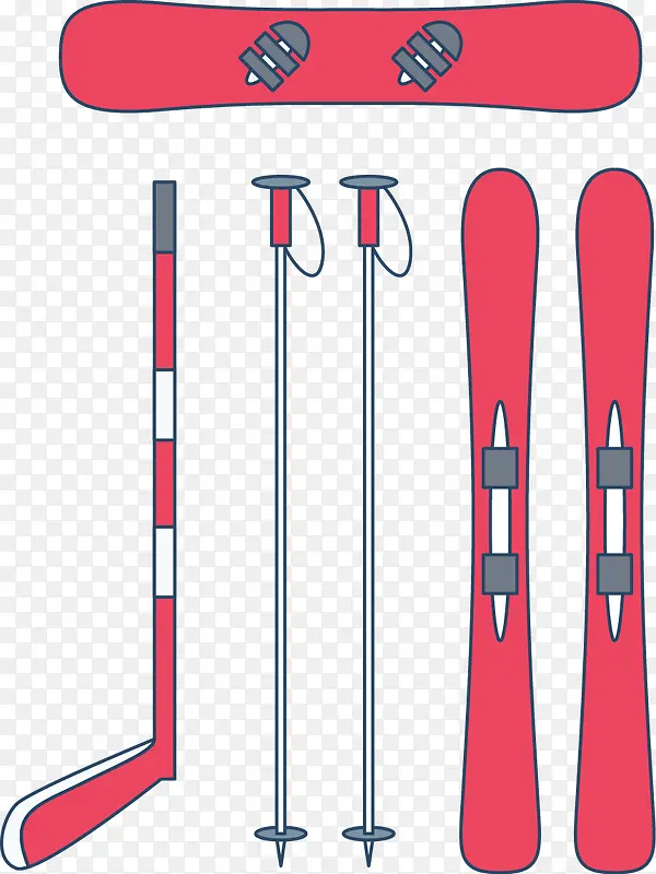 矢量滑雪工具