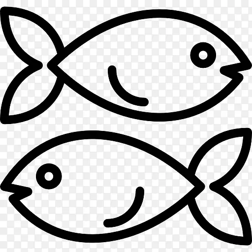 两条鱼图标