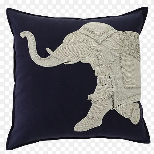 大象图案抱枕