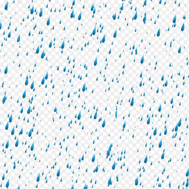 一排雨滴素材设计免费图片