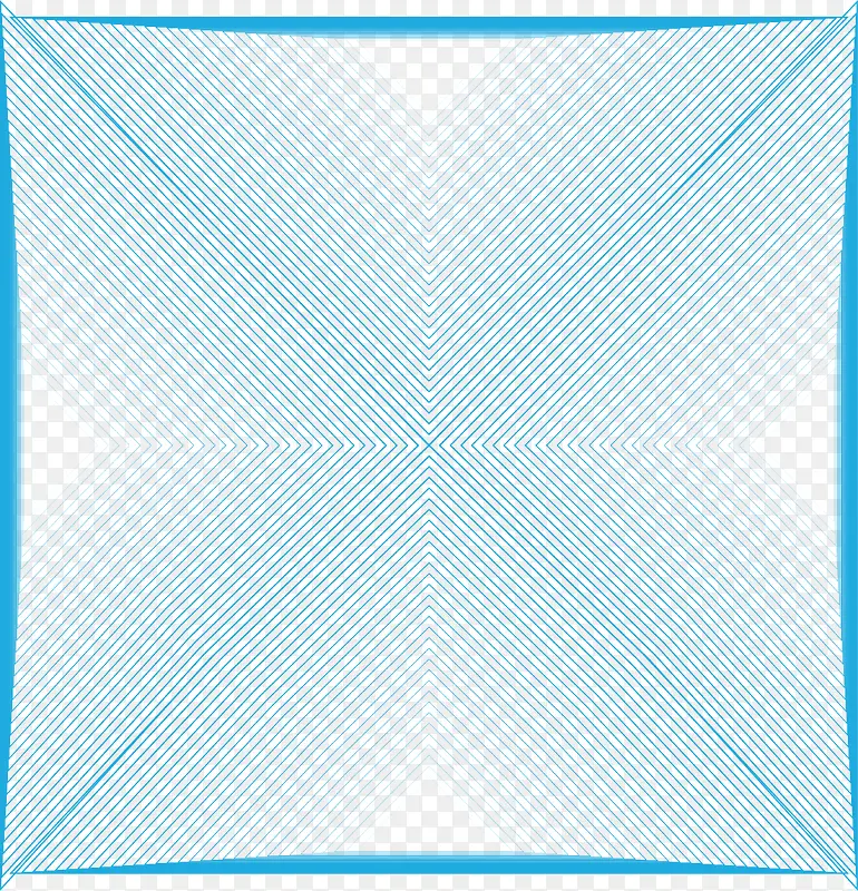 蓝色几何抽象条纹花纹