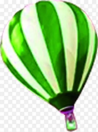 绿白降落伞实物图片