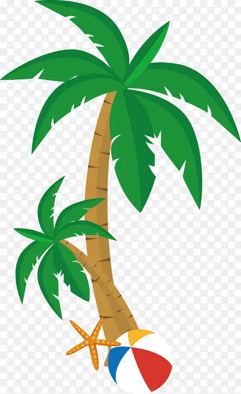可爱椰子树