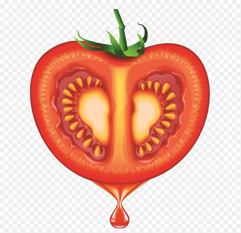 卡通西红柿