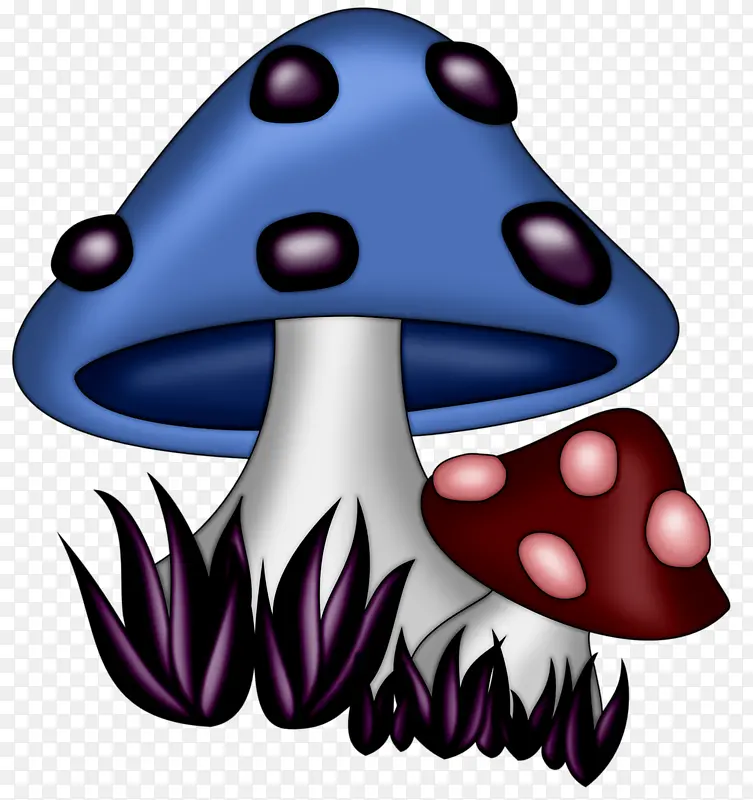 两朵毒蘑菇