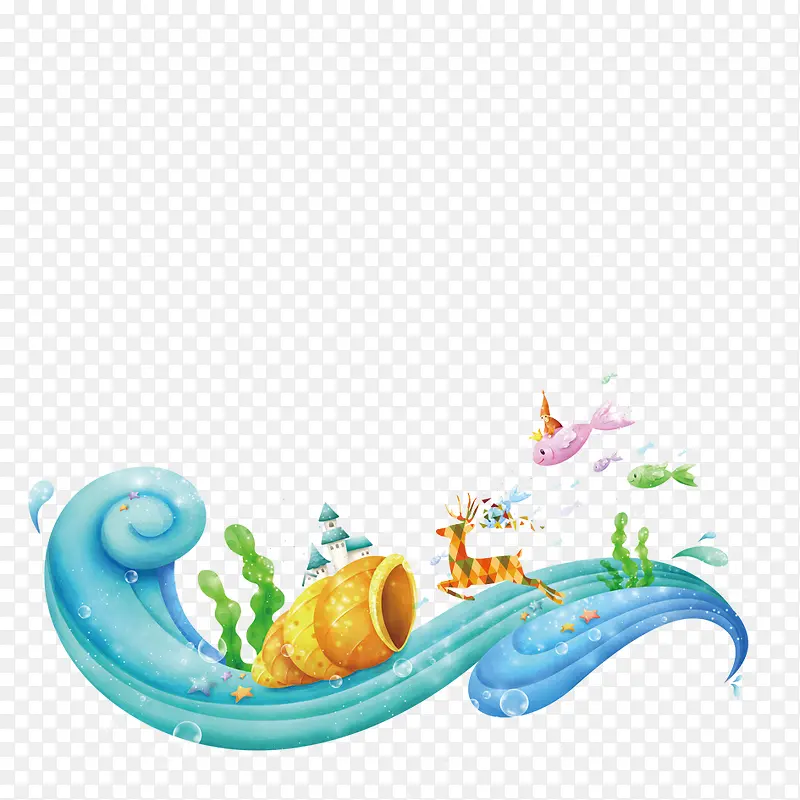 卡通浪花素材PNG图片素材下载_图片编号9750516-PNG素材网