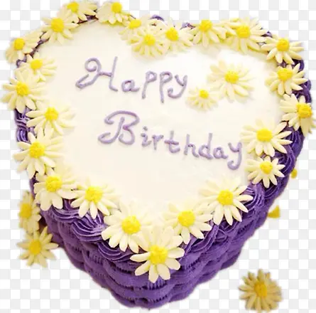 紫色花瓣蛋糕