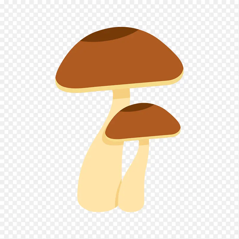 黄色的蘑菇