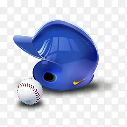 蓝色棒球帽子奥林匹克项目PNG图标