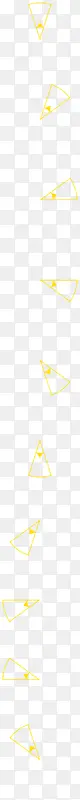 黄色三角形边框