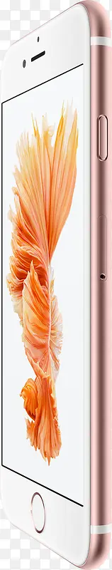 iPhone6s粉红侧面图