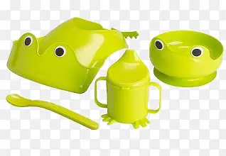 青蛙儿童餐具套装