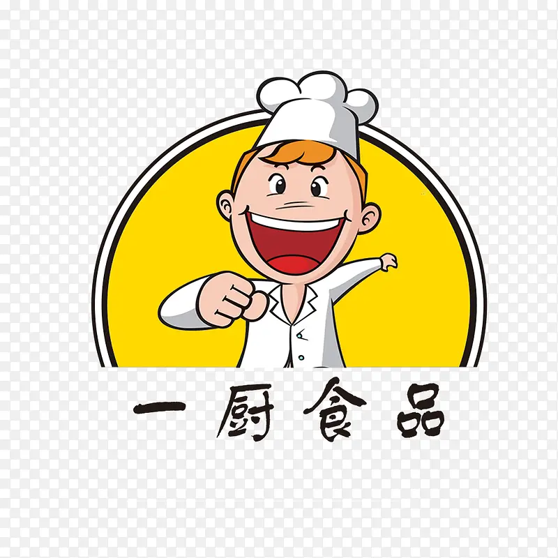 一厨食品厨房logo