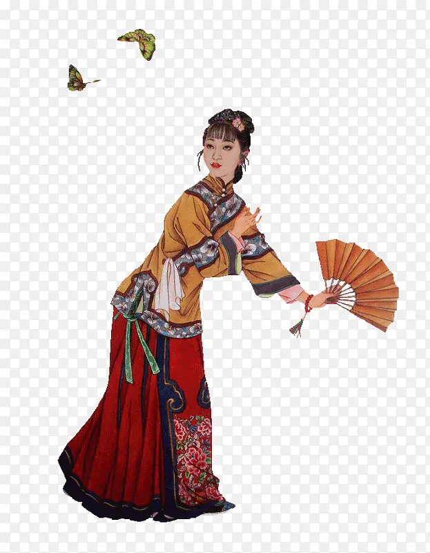 中国古代女子PNG图片素材下载_图片编号9761860-PNG素材网