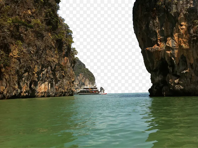 泰国攀牙湾风景图