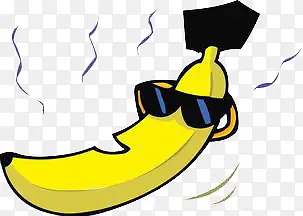 戴眼镜香蕉