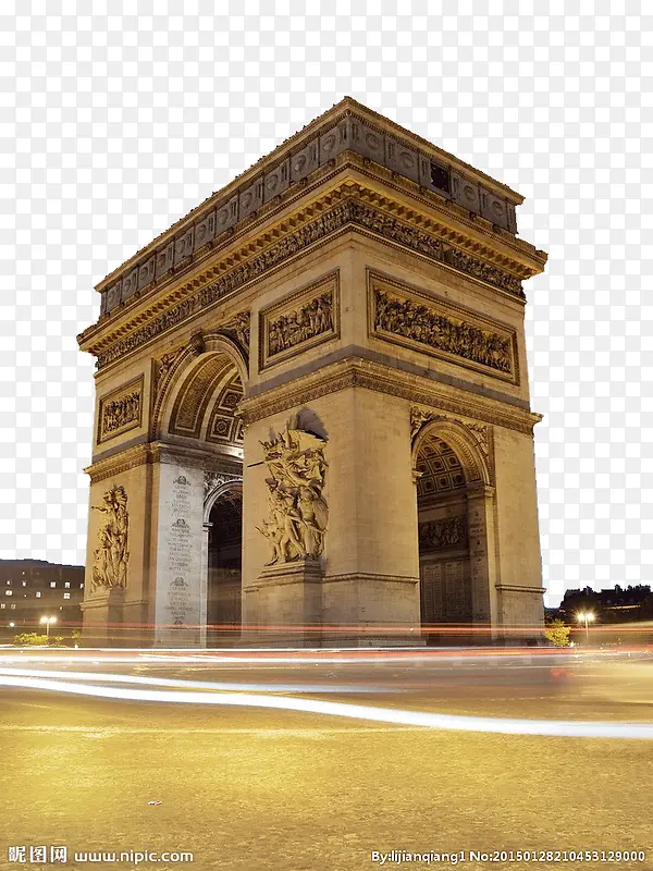 巴黎旅游凯旋门