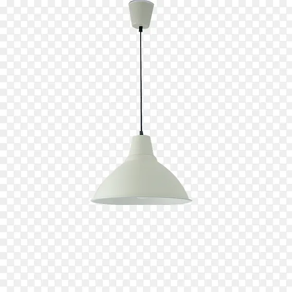 白色创意简洁灯具