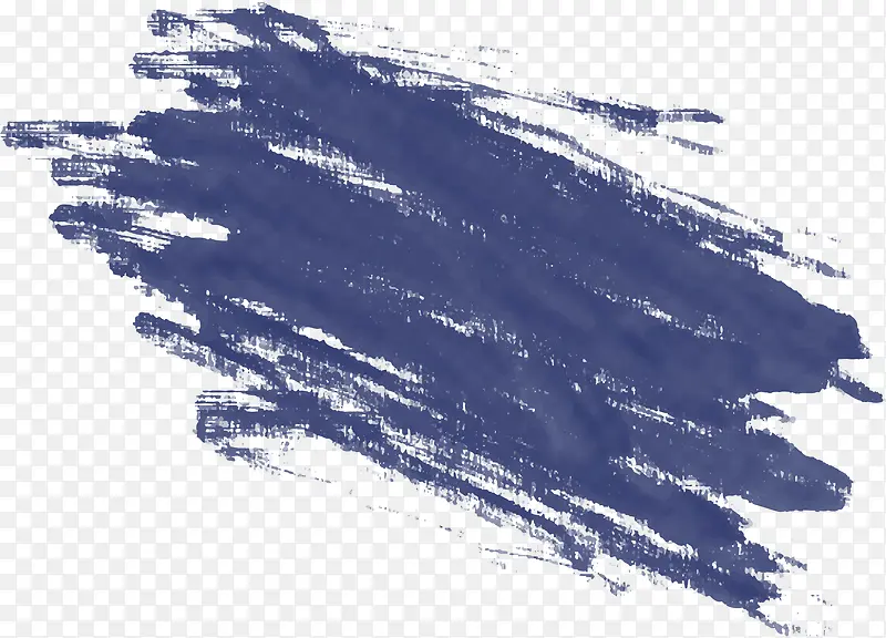 水蓝色涂鸦水彩笔刷