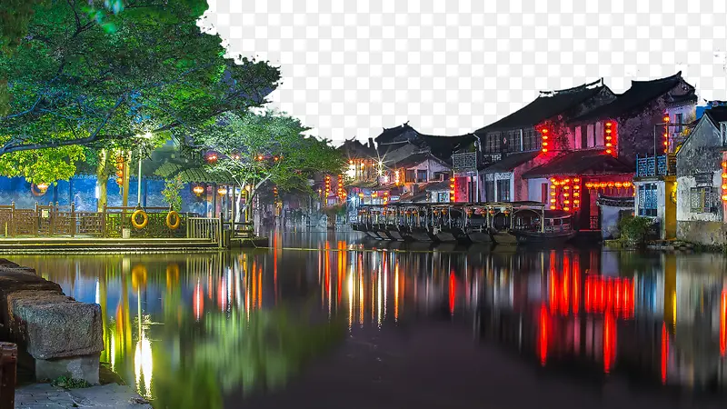 中国浙江西塘风景PNG图片素材下载_图片编号9770214-PNG素材网