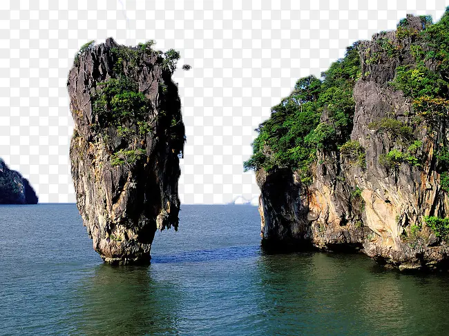 泰国攀牙湾风景图