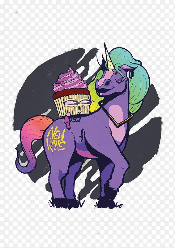 彩色独角兽