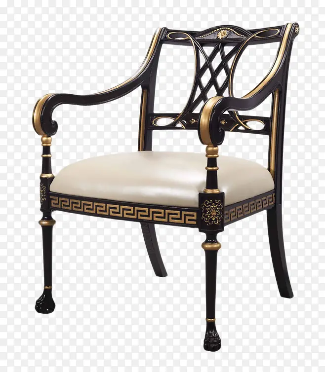 中国风的复古的椅子