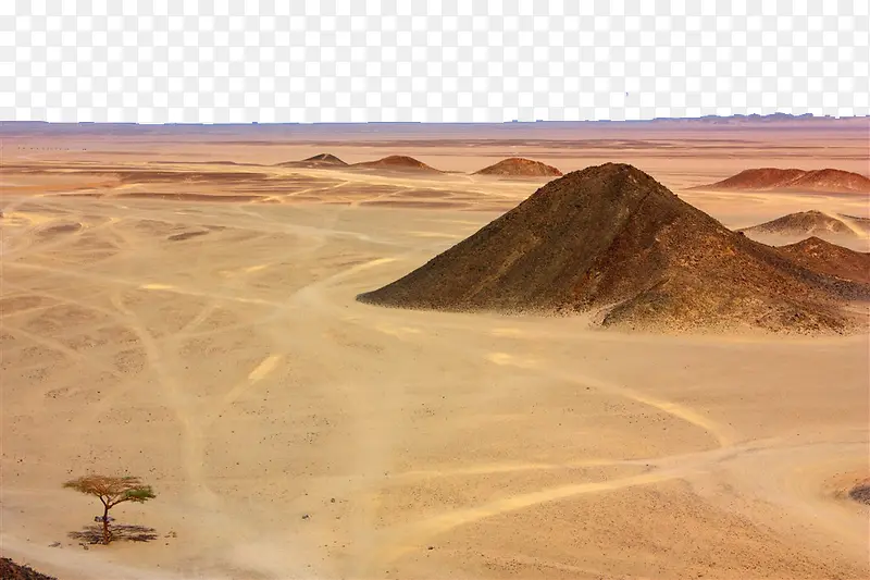 沙漠俯视图