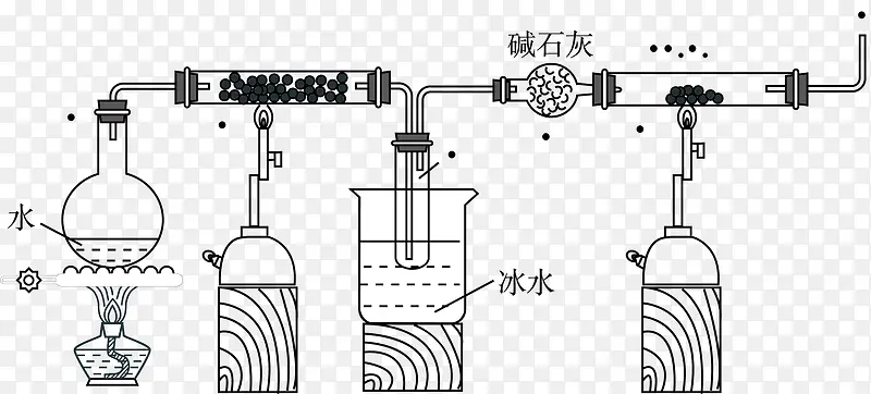 实验用的卡通试管